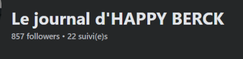 le journal d'happy berck